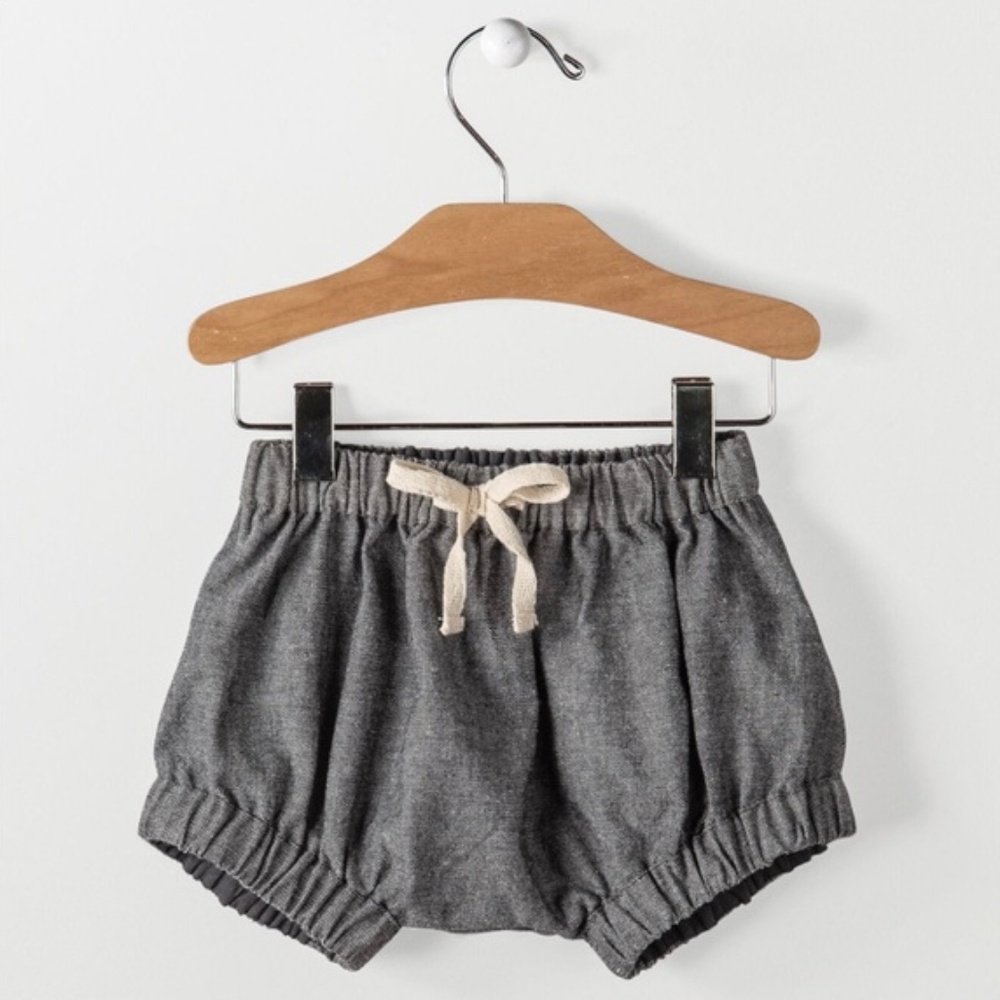 Chambray Shorts